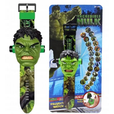 Hulk-Projektionsuhr für Kinder