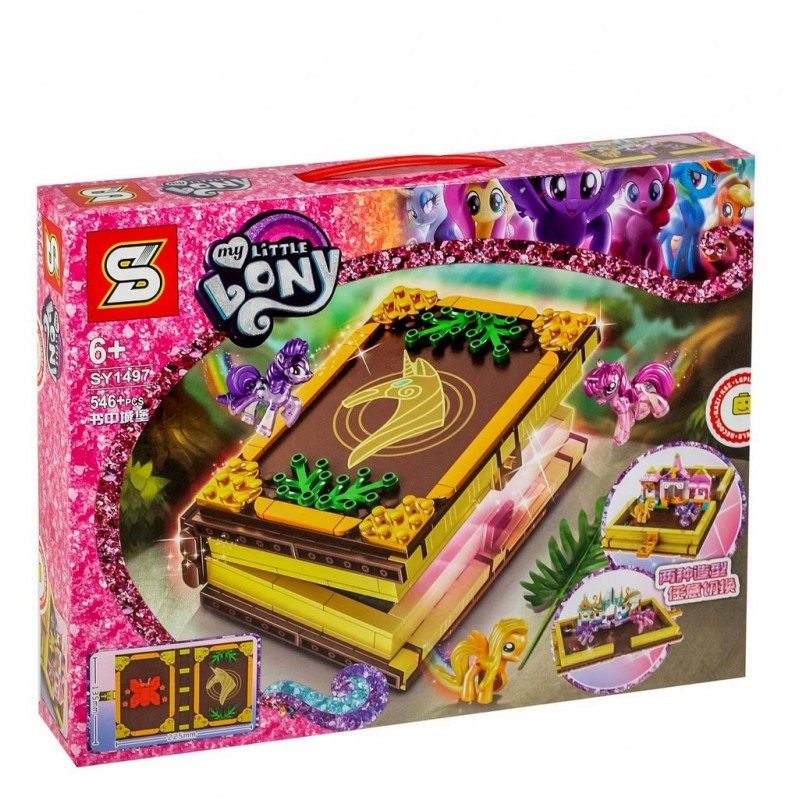 6691155614972 - My Little Pony Baukasten - Buch 546 Teile