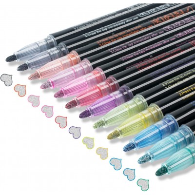 Konturenstift – 12-Farben-Set