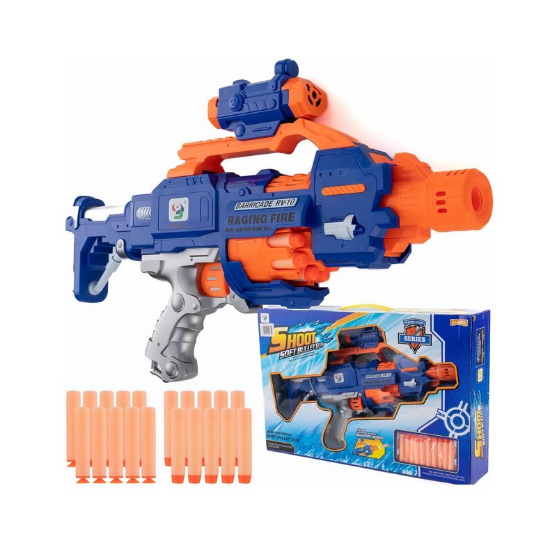 5902565244750 - Im NERF-Stil – halbautomatische Pistole 20 Kugeln enthalten