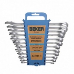 Kombinuotų raktų rinkinys 12d 8-19mm Cr-V