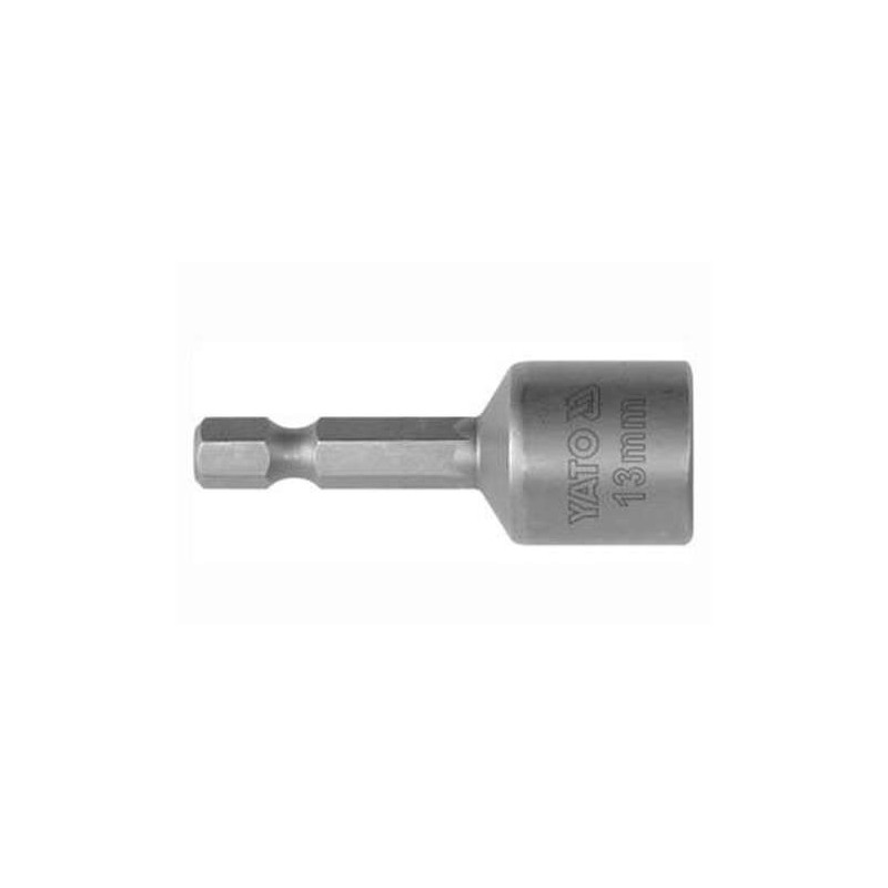 Galvutė-antgalis su magnetu Cr-V, 1/4″ 12x48mm