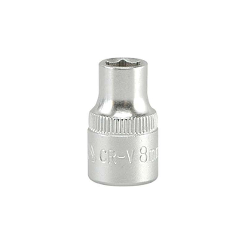 Galvutė 3/8, 8mm, 6-Kampė, Cr-V