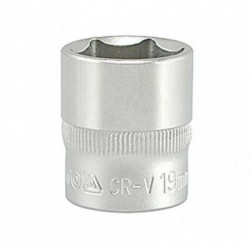 Galvutė 3/8, 19mm, 6-Kampė, Cr-V