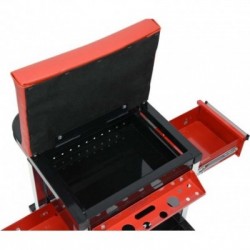 Įrankių kėdutė su 2 stalčiais