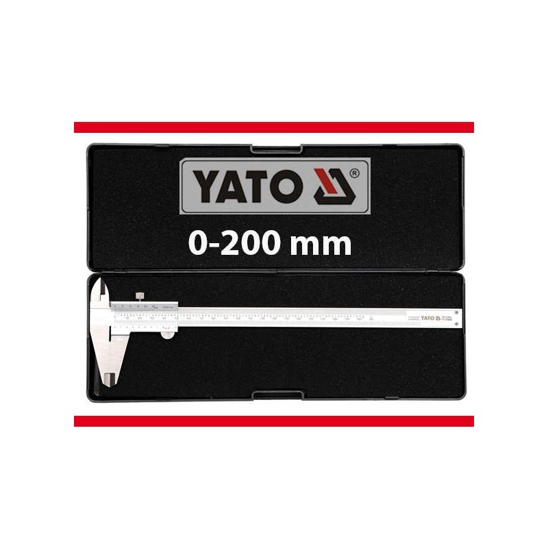 Slankmatis su gylmačiu, 0-200 mm, +/-0,02 mm