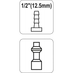 Kištukas/Jungtis 12mm