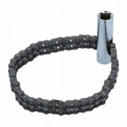 Tepalo filtro nuėmėjas su dviguba grandinė 16mm -1/2' Tepalo filtro nuėmėjas su dviguba grandinė 16mm -1/2'