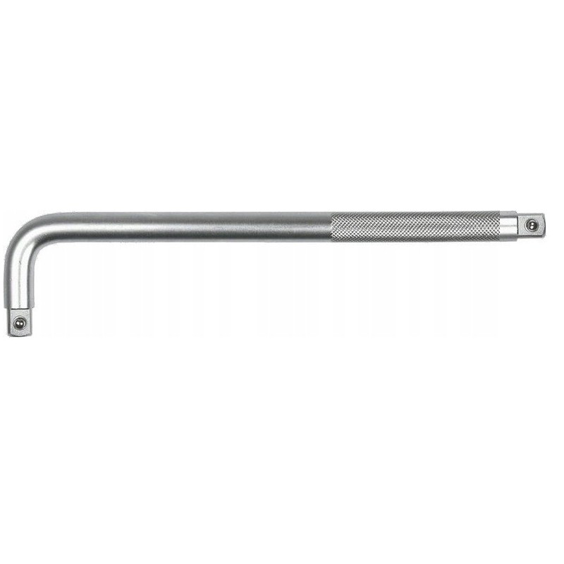 Rankena galvutėms lenkta, “L” formos 1/2”x250mm