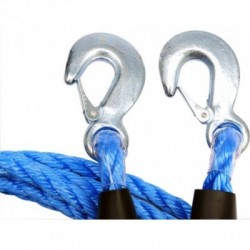 Buksyravimo linas 5m, 2,5t su 2-kabliais