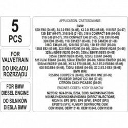 Variklio fiksavimo įrankių komplektas, BMW/CITROEN, 5vnt.