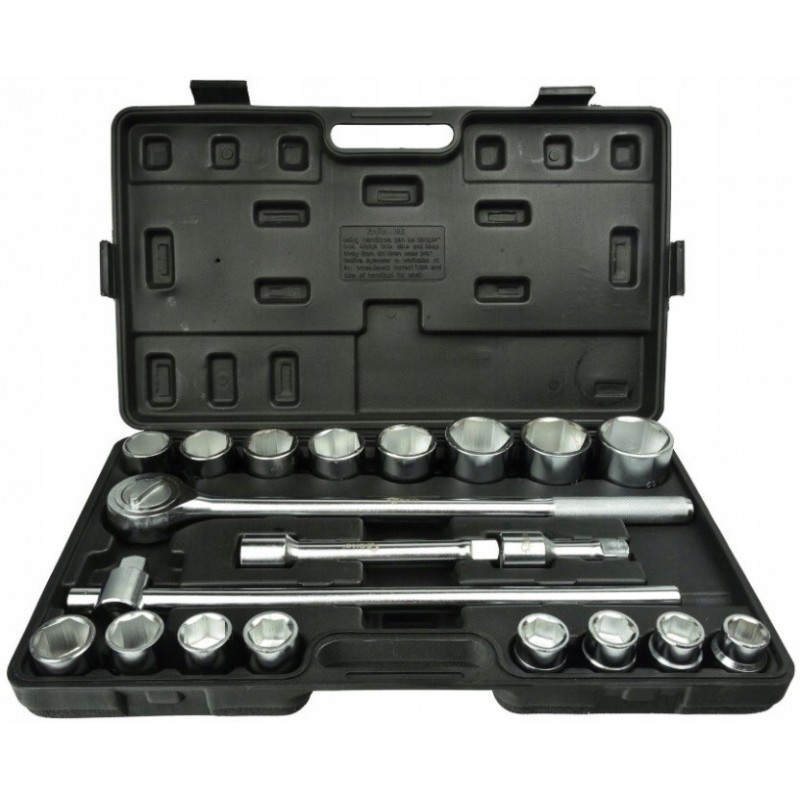 Galvučių rinkinys 3/4", 21 vnt