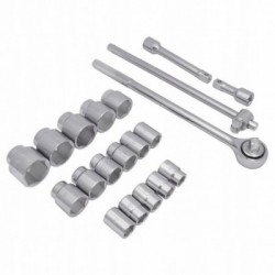 Galvučių rinkinys 3/4", 21 vnt