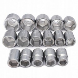 Galvučių rinkinys 3/4", 21 vnt