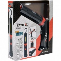 Darbo lempa, akumuliatorinė COB LED 3W, 230/12V