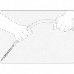 Vamzdžių lankstymo spyruoklė, vidinė, 25/26mm PEX-AL-PEX