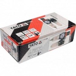 Drėgmės filtras su tepaline, reguliatoriumi ir manometru 1/4”