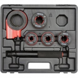 Vamzdžių sriegimo komplektas su terkšle 4vnt. (3/8"-1")