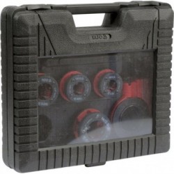 Vamzdžių sriegimo komplektas su terkšle 4vnt. (3/8"-1")