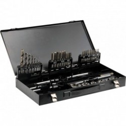 Sriegiklių, sriegpjovių rinkinys 44vnt. HSS