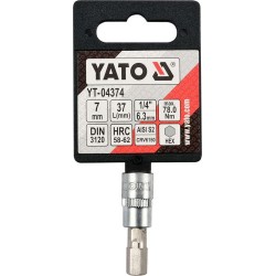 Antgalis įpresuotas į galvutę 1/4, Hex, H7