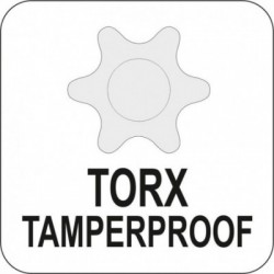 Atsuktuvas TORX su rankena, L-tipo, T27