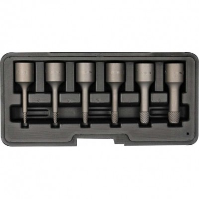 Galvučių rinkinys varžtams išsukti 3/8", 6 vnt.