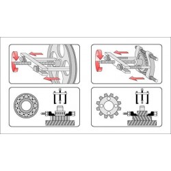 Skremulio nuėmėjas, universalus, 40-220mm