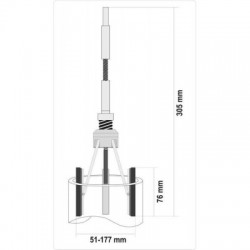Honingavimo įrankis cilindrams 51-177mm