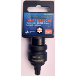 Antgalis smūginis 1/2", T45, 40mm