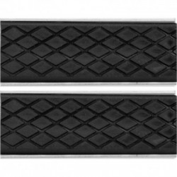 Spaustuvų lūpų apsaugos gumuotos, Aliuminės, 75mm, 2vnt