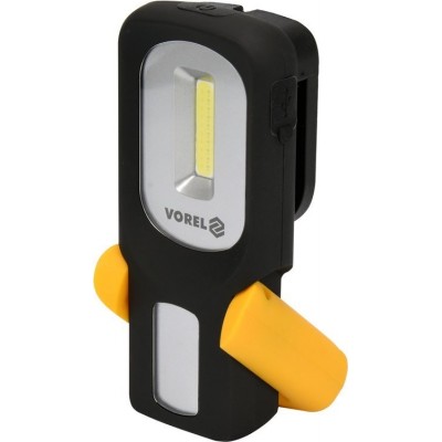 Darbo lempa akumuliatorinė COB LED 3W +raudona šviesa