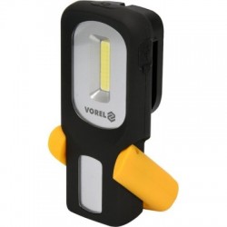 Darbo lempa akumuliatorinė COB LED 3W +raudona šviesa