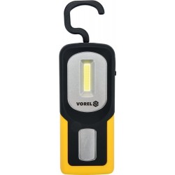 Darbo lempa akumuliatorinė COB LED 3W +raudona šviesa