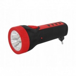 Rankinis įkraunamas žibintuvėlis 4 šviesos diodai Rankinis įkraunamas žibintuvėlis 4 šviesos diodai