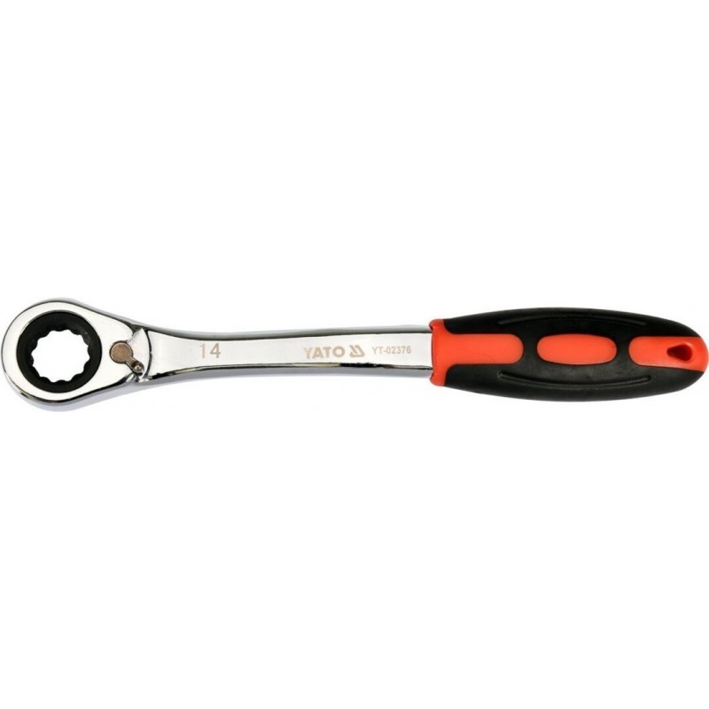 Raktas kilpinis lenktas su terkšle 14mm