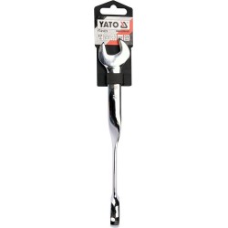 Kombinuotas terkšlinis raktas susuktas 19mm, YATO