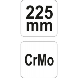 Replės fiksuojamos 225mm, prailgintos, YATO