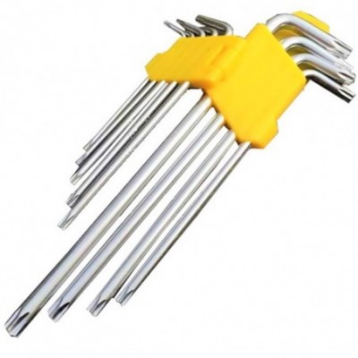 TORX raktų rinkinys 9vnt.