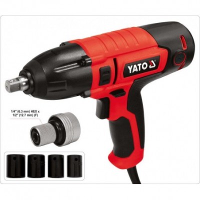 Elektrinis smūginis veržliaraktis 1/2″ 450Nm/450W YATO