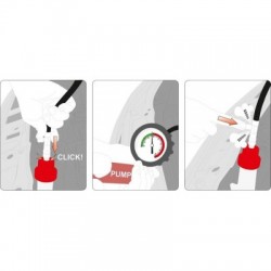 Radiatoriaus sandarumo, slėgio tikrinimo rinkinys 28vnt.