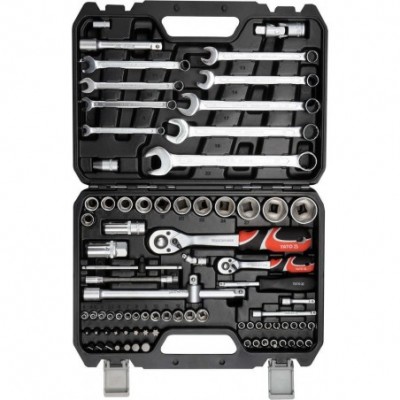 Įrankių rinkinys 1/2″, 1/4″, 82vnt., YATO