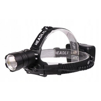 Prožektorius ant galvos, P90 šviesos diodas, pakraunamas