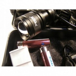 Prožektorius ant galvos, P90 šviesos diodas, pakraunamas