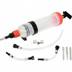 Rankinis švirkštas skystam tepalui 1,5L su antgaliais, YATO