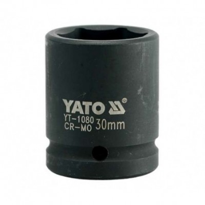 Galvutė smūginė 3/4″, 30mm, šešiakampė, Cr-Mo, YATO