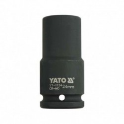 Galvutė smūginė 3/4″, 24mm, ilga, šešiakampė, Cr-Mo, YATO