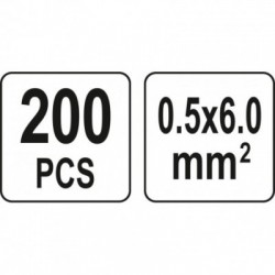 Termo vamzdeliai su lydmetaliu 0,5-6 mm2 200 vnt