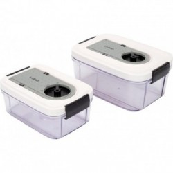 Vakuuminiai indai su datos nustatymu 2 vnt. (0,75L, 1,5L)