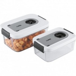 Vakuuminiai indai su datos nustatymu 2 vnt. (0,75L, 1,5L)